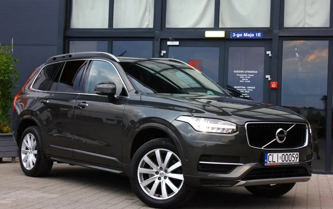 Volvo XC 90 cena 153000 przebieg: 140000, rok produkcji 2018 z Wyśmierzyce małe 631
